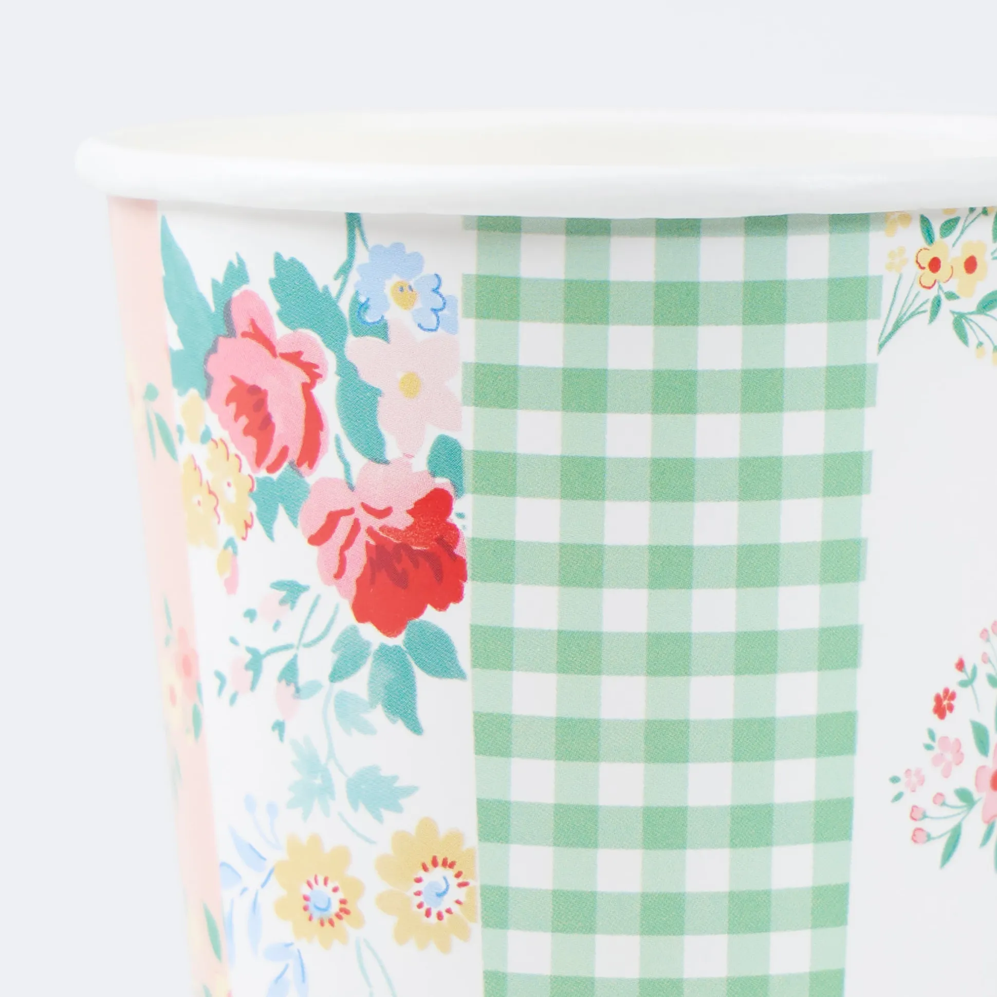 Patchwork Cups (x 8)