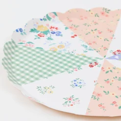 Patchwork Side Plates (x 8)