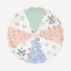 Patchwork Side Plates (x 8)