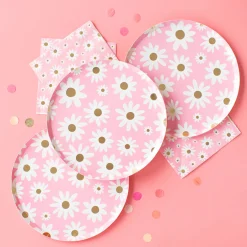Peace & Love Daisy Large Napkins, Pack of 16