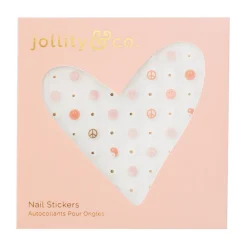 Peace & Love Nail Stickers, Pack of 100