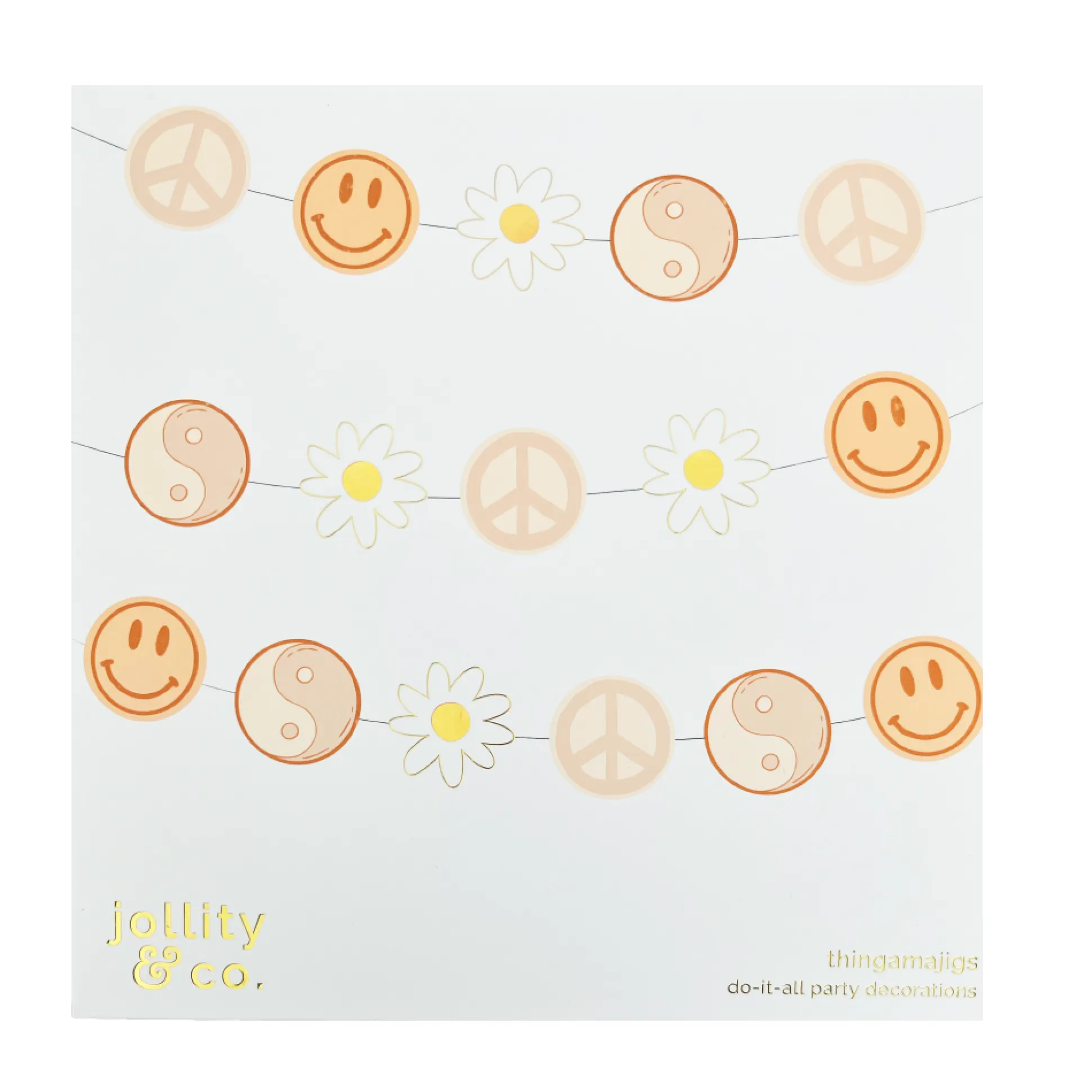 Peace & Love Peace Garland
