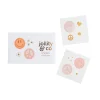 Peace & Love Temporary Tattoos, Pack of 2