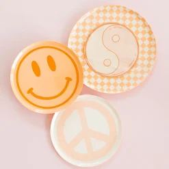 Peace & Love Yin & Yang Large Napkins, Pack of 16