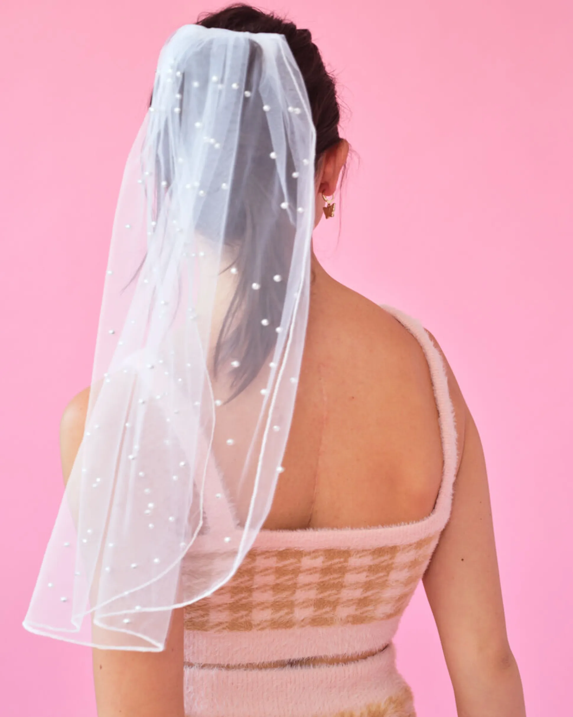Pearlfect Veil - Pearl Bridal Veil