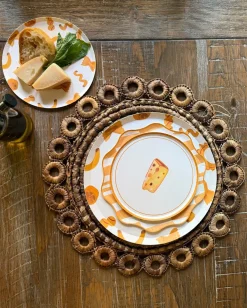 Pecorino Dessert Plate Set - set of 12