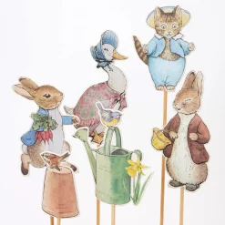 Peter Rabbit & Friends Cake Toppers, Pack of 6