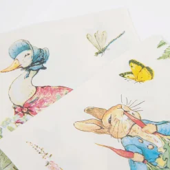 Peter Rabbit In The Garden Large Napkins, Pack of 16