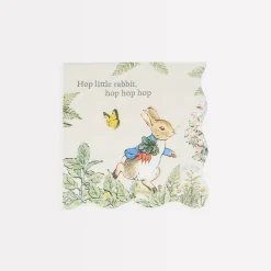 Peter Rabbit In The Garden Small Napkins, Pack of 16