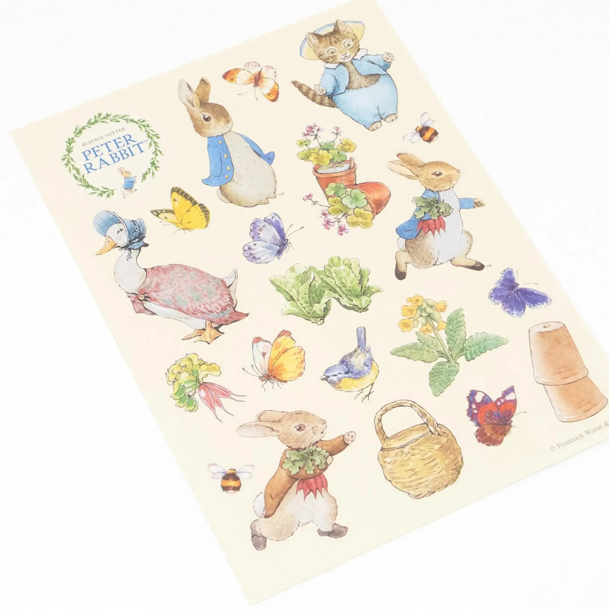 Peter Rabbit Sticker Sheets