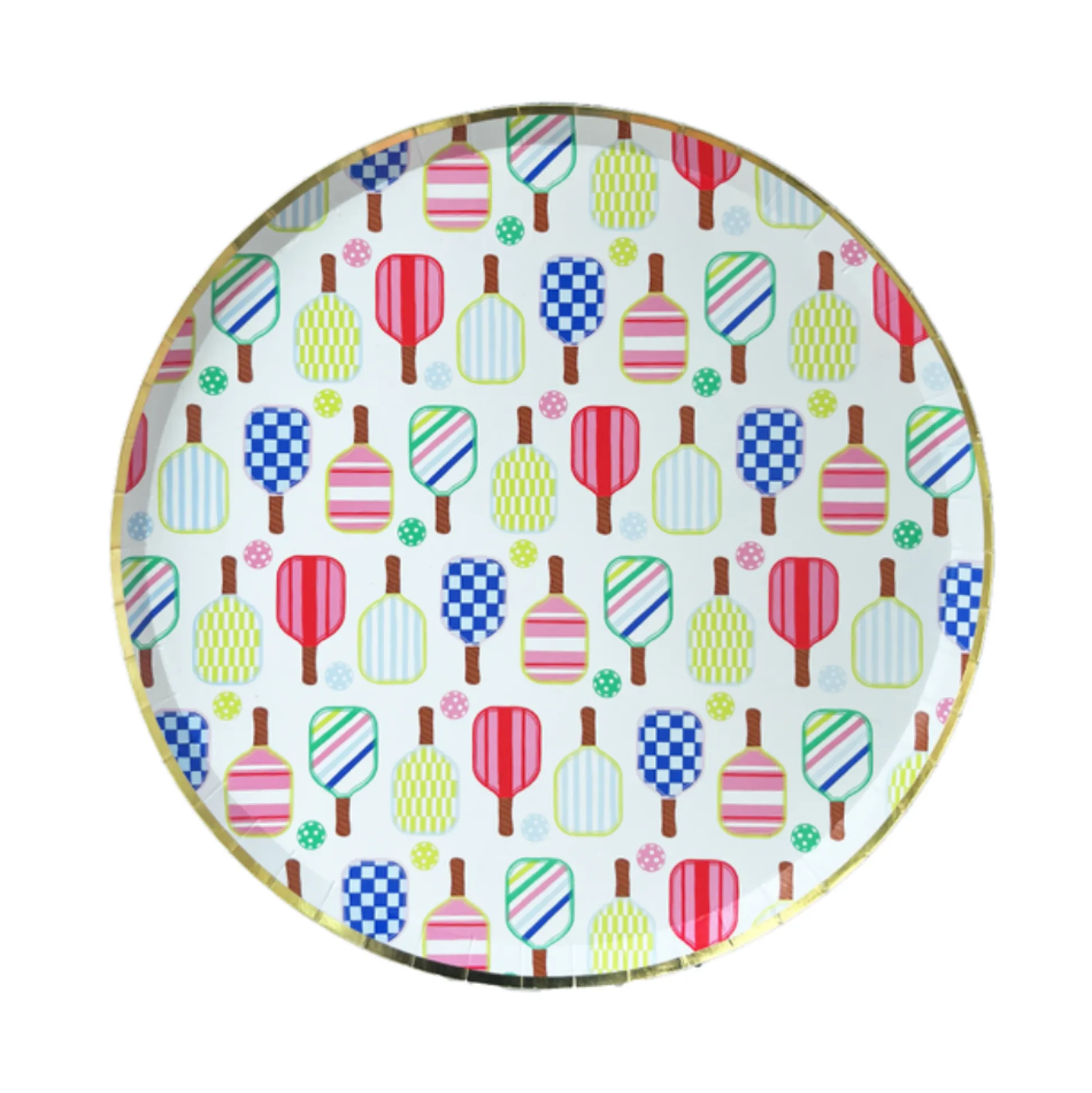 Pickleball Social Club Dinner Plates, Pack of 8