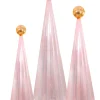 Pink and Gold Trees, Set of 3