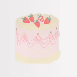 Pink Cake Napkins