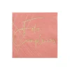Pink Feliz Cumpleaño Cocktail Napkins, Pack of 20