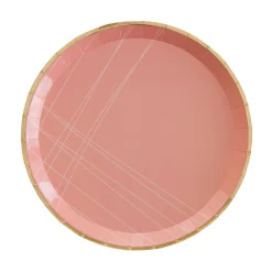 Pink Feliz Cumpleaño Dinner Plates, Pack of 8