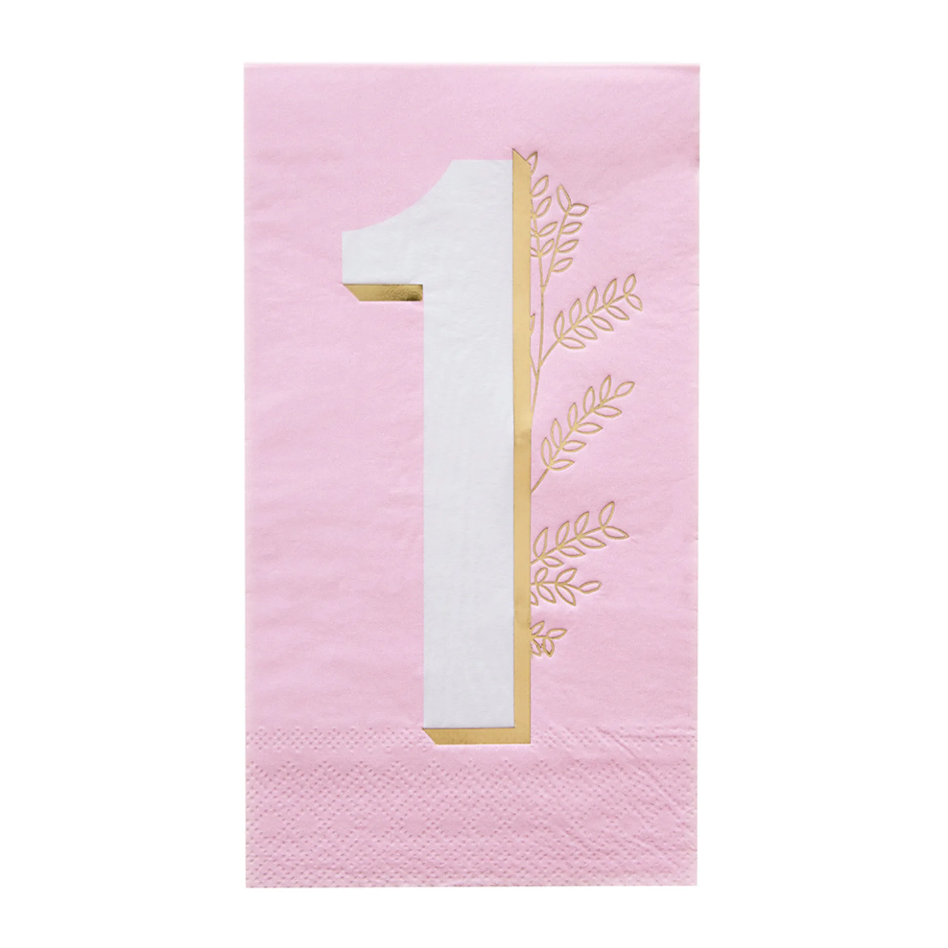 Pink Onederland Guest Napkins, Pack of 16