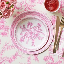 Pink Toile Large Napkins (25 per pack)