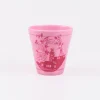Pink Vintage Botanical Reusable Cups (x 4)