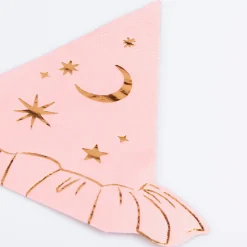 Pink Witch Hat Napkins, Pack of 16