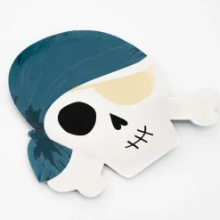 Pirate Plates, Pack of 8