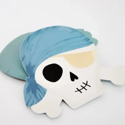 Pirate Plates, Pack of 8