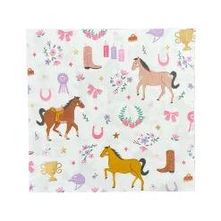 Pony Tales Large Napkins, Pack of 16