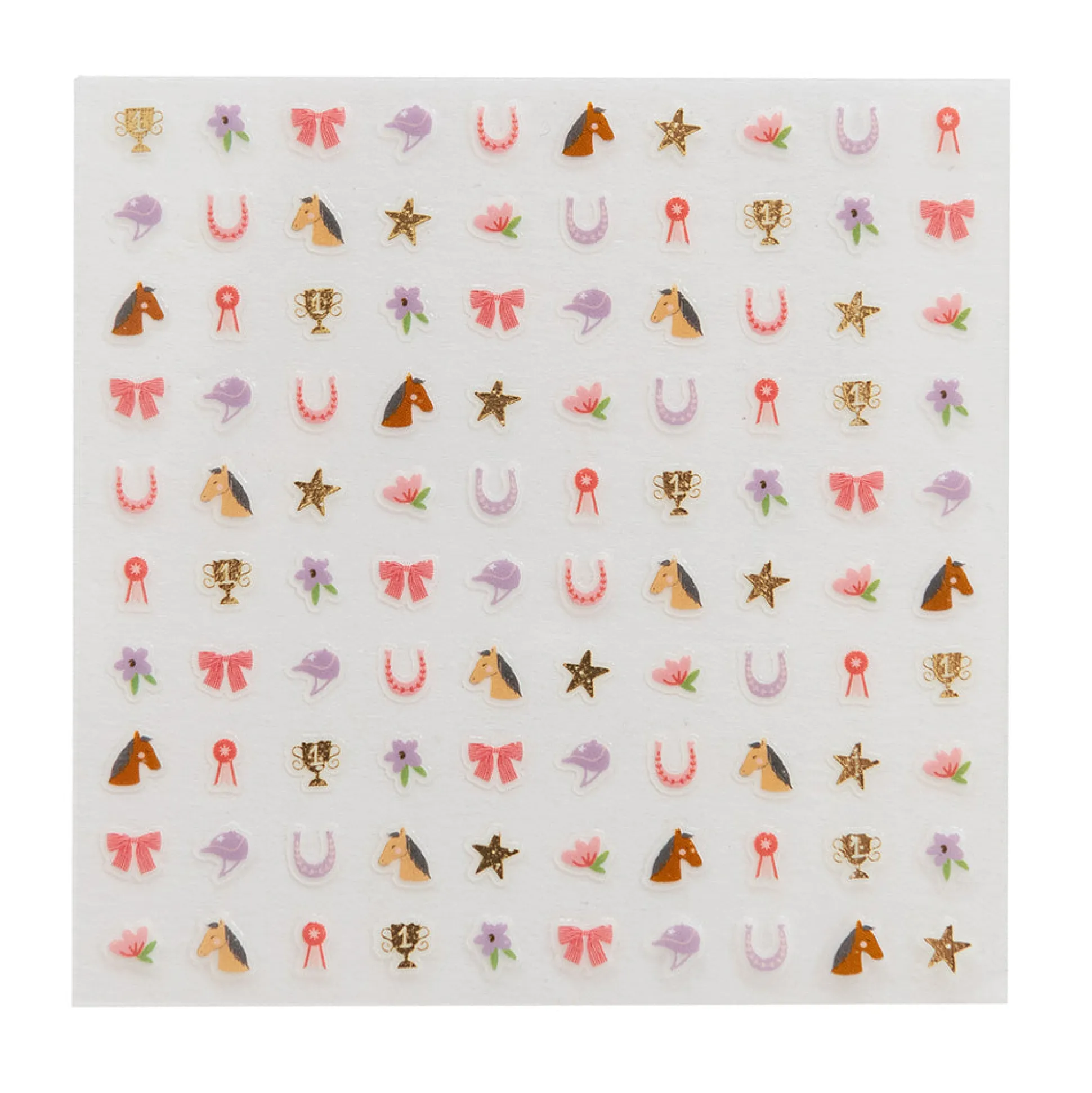 Pony Tales Nail Stickers, Pack of 100
