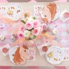 Pony Tales "Pony" Dinner Plates, Pack of 8