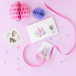 Pony Tales Temporary Tattoos, Pack of 2