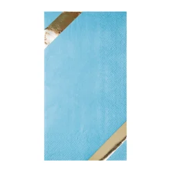 Posh Blue My Mind Guest Napkins, Pack of 16