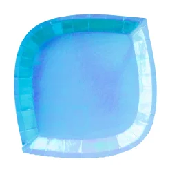 Posh Bubble Mint Dinner Plates, Pack of 8