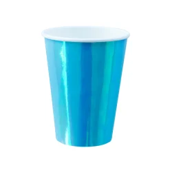 Posh Bubble Mint 12 oz Cups, Pack of 8