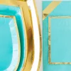 Posh Buoy Bye Dessert Plates, Pack of 8
