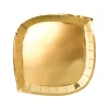 Posh Gold To Go Dessert Plates, Pack of 8