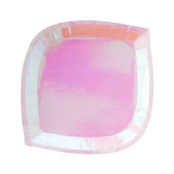 Posh Just Peachy Dessert Plates, Pack of 8