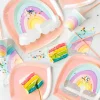 Posh Just Peachy Dinner Plates, Pack of 8
