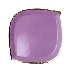 Posh Lilac You Lots Dessert Plates, Pack of 8