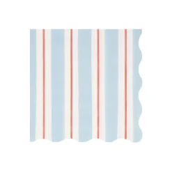 Preppy Stripe Large Napkins, Pack of 16