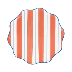 Preppy Stripe Side Plates, Pack of 8