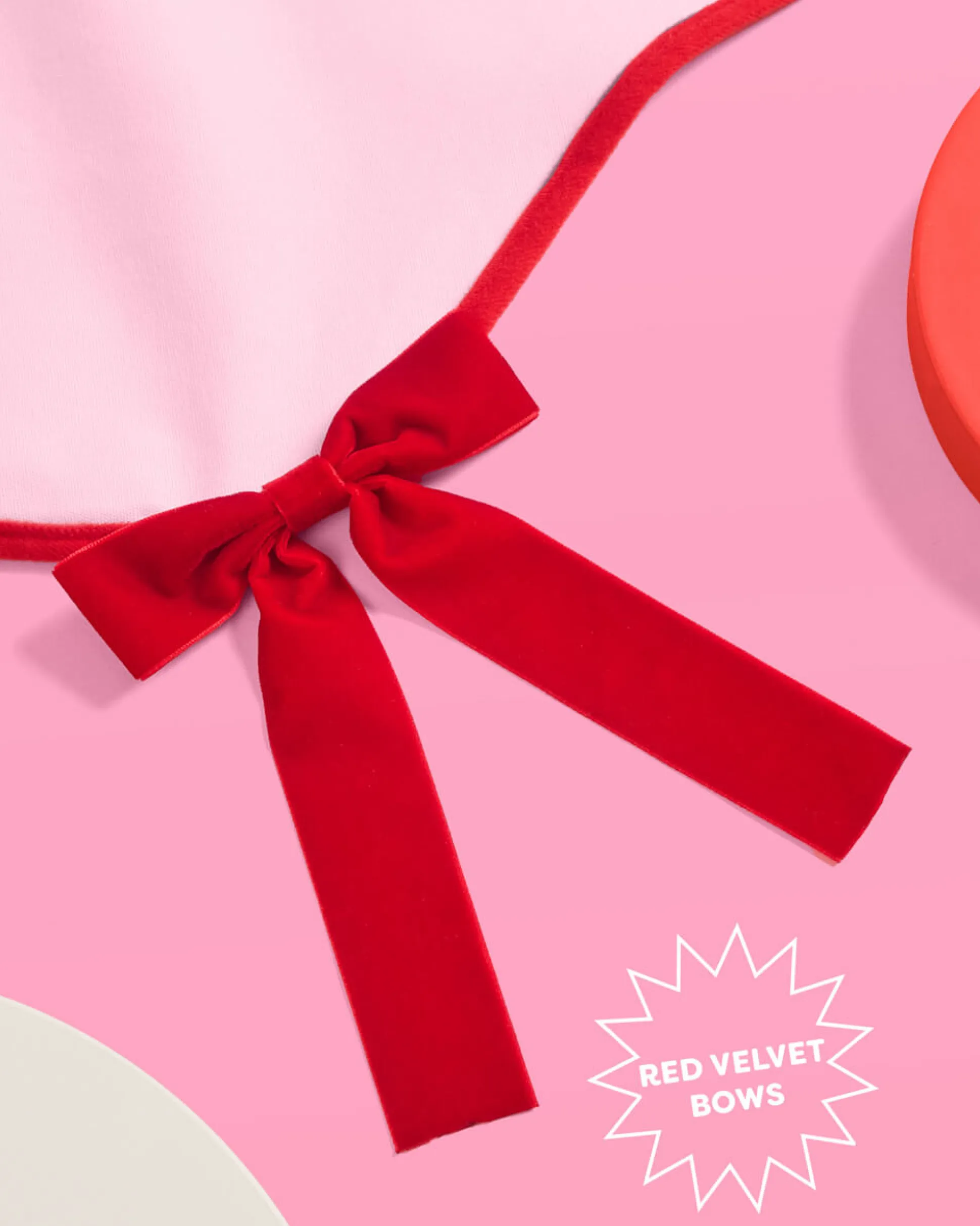 Pretty in Pink Tree Skirt - wavy tree skirt w. bows