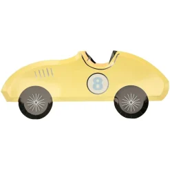 Race Car Plates, Assorted Pack of 8