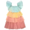 Rainbow Ruffle Princess Dress Up 3-4 Years
