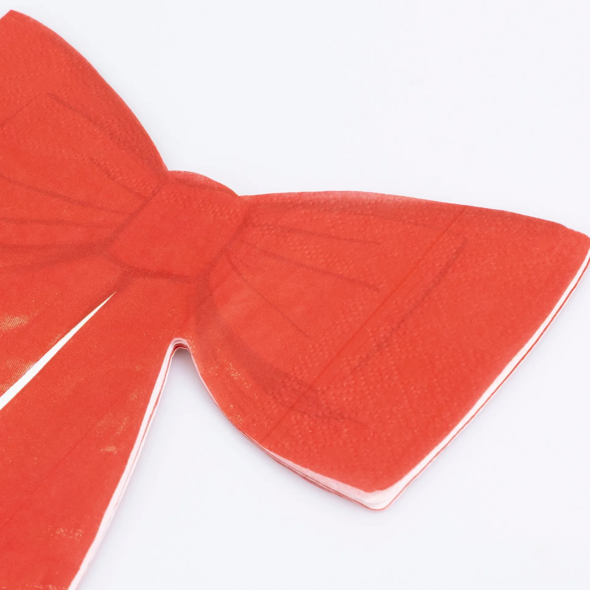 Red Bow Napkins, Pack of 16