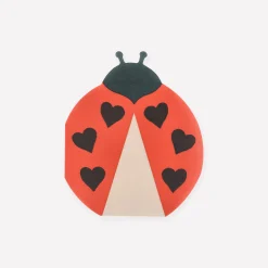Red Ladybug Napkins (x 16)