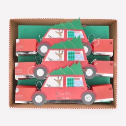 Reindeer In Car Crackers, Pack of 6