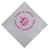 Retro Disco Ball Cocktail Napkin, Fuchsia Foil