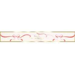 Ribbon Bow Table Runner