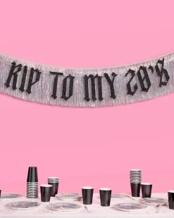 RIP To My 20s Banner - two piece banner