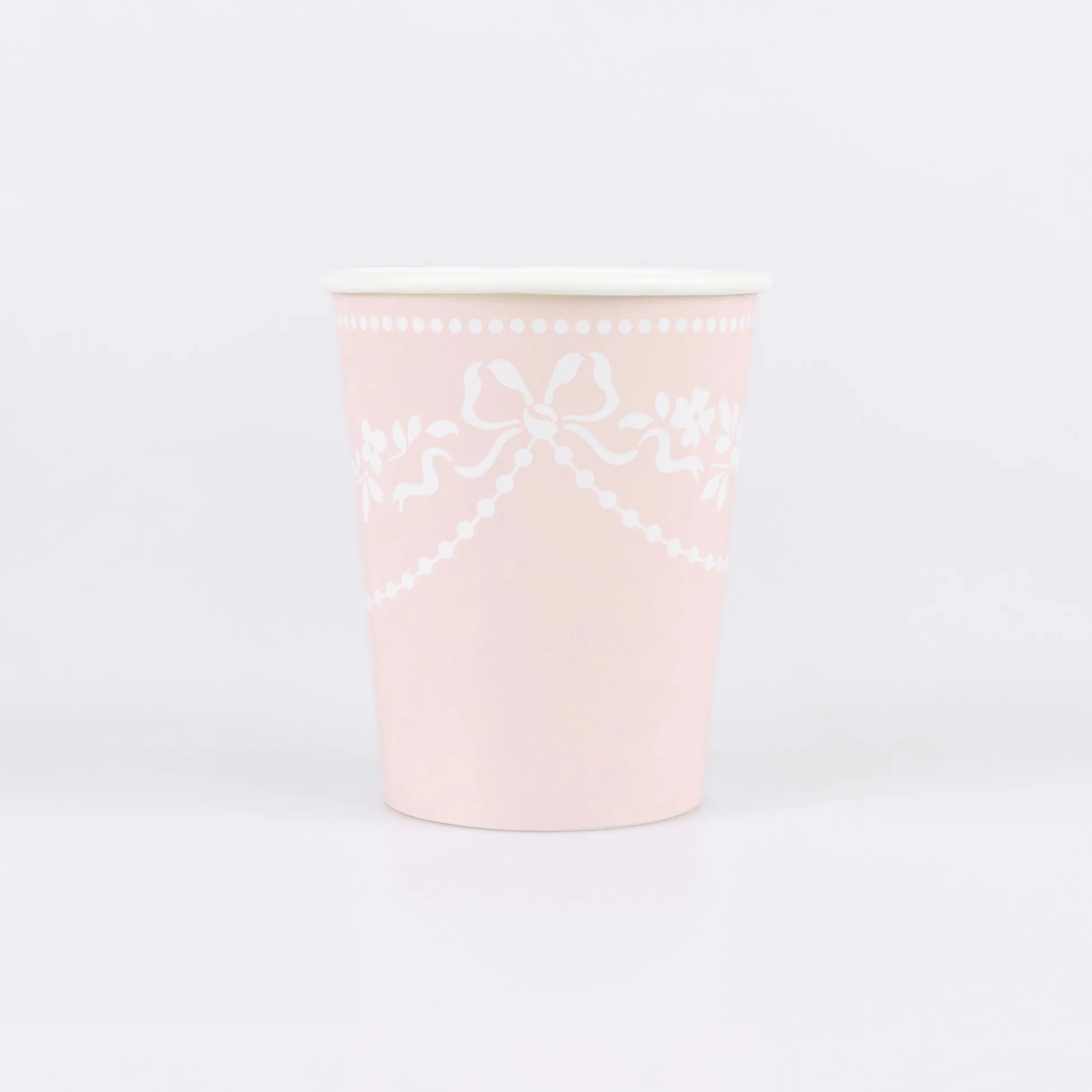 Rococo Pink Cups, Set of 8