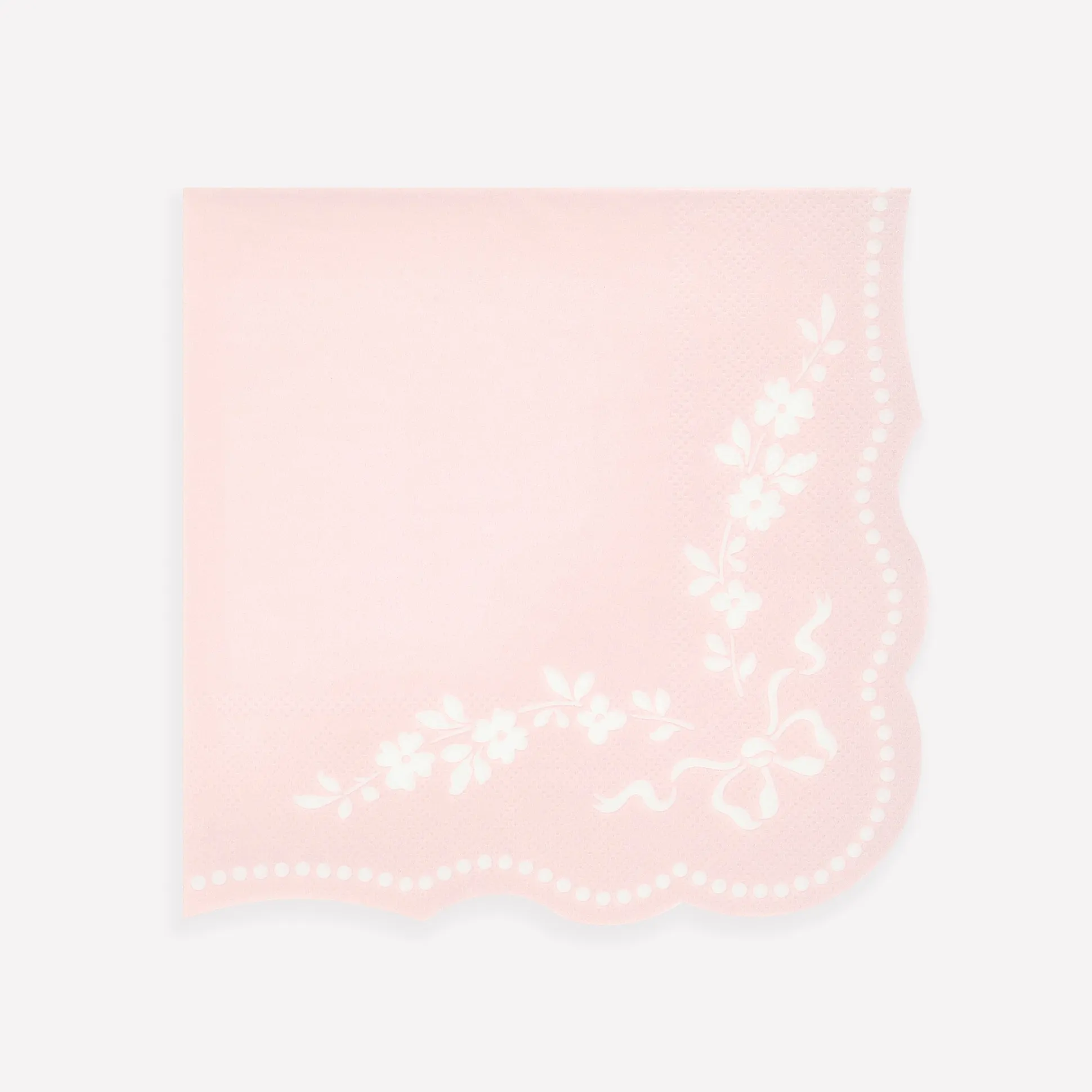 Rococo Pink Large Napkins, Set of 16
